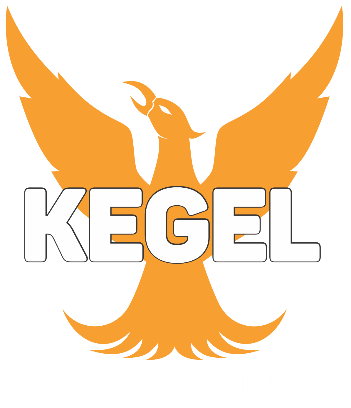 Logotipo oficial de Kegel, máquinas de aceitado de pista